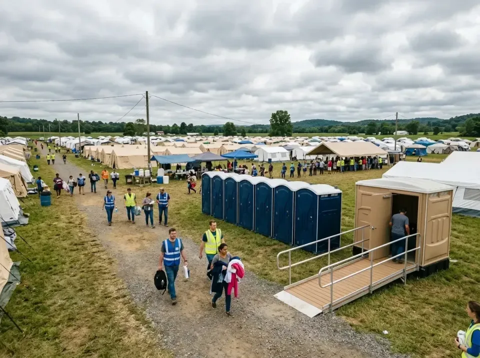 disaster-relief-camp-restrooms-010 — frequently asked questions, Dumpster & Portable Bathrooms Rental in Casey, IL